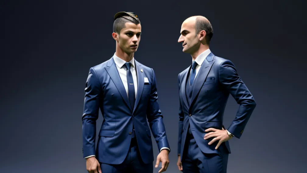Roberto Martínez și Cristiano Ronaldo: Portugalia pariază pe viitor