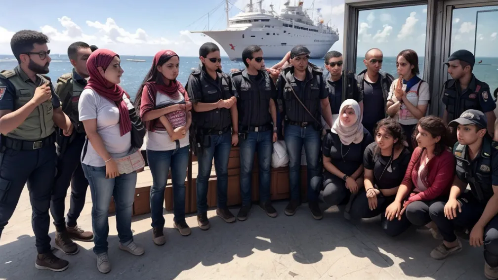 Activiștii Flotilei Libertății, deportați din Israel: Ce s-a întâmplat?