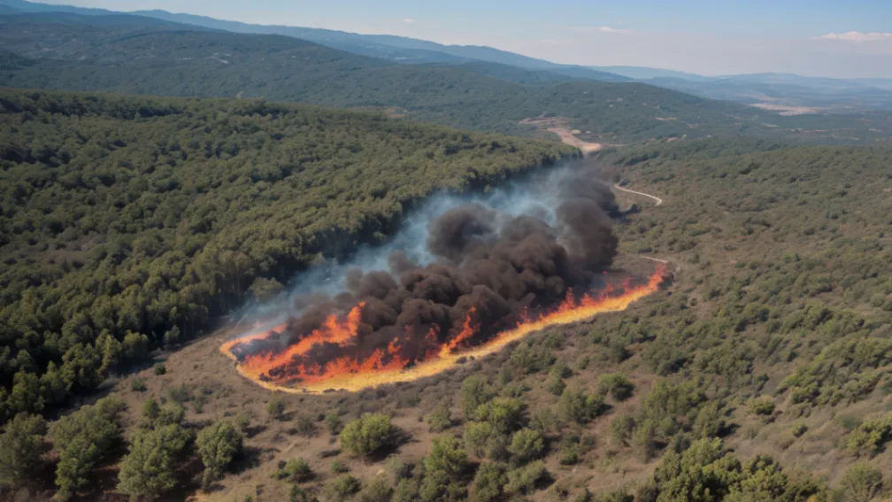 Incendii de pădure în Spania: Focul din Ávila continuă, situația din Extremadura se îmbunătățește
