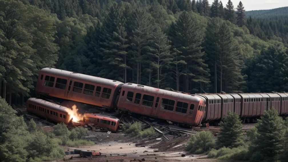 Accident feroviar în Germania: morți și răniți