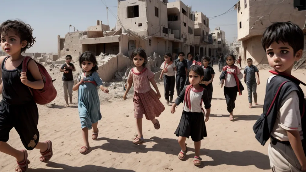 Riki Blanco: Copiii din Gaza – Caricatura Care a Stârnit Reacții