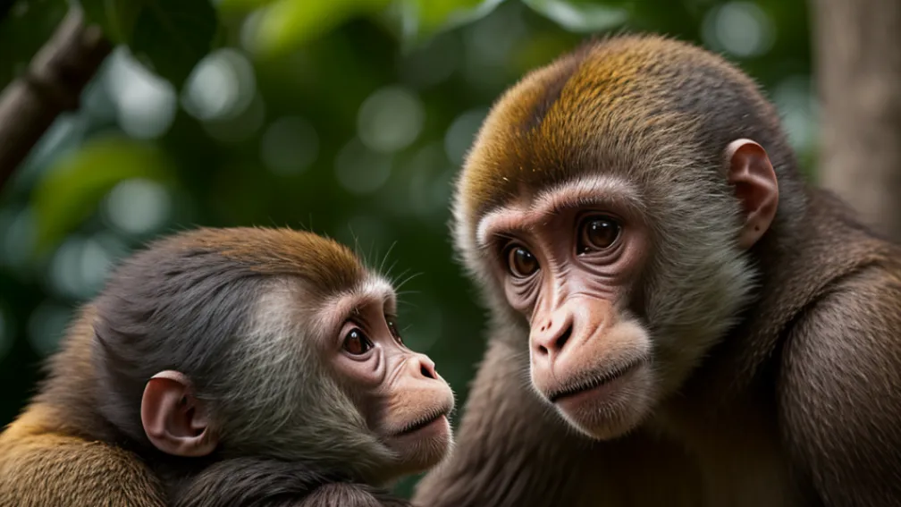 O familie de maimuțe Tití de Pensulă, furată dintr-o grădină zoologică din Sevilla