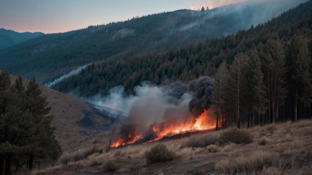 Incendiu în Sierra Oeste din Madrid stabilizat, cu trei focare stinse