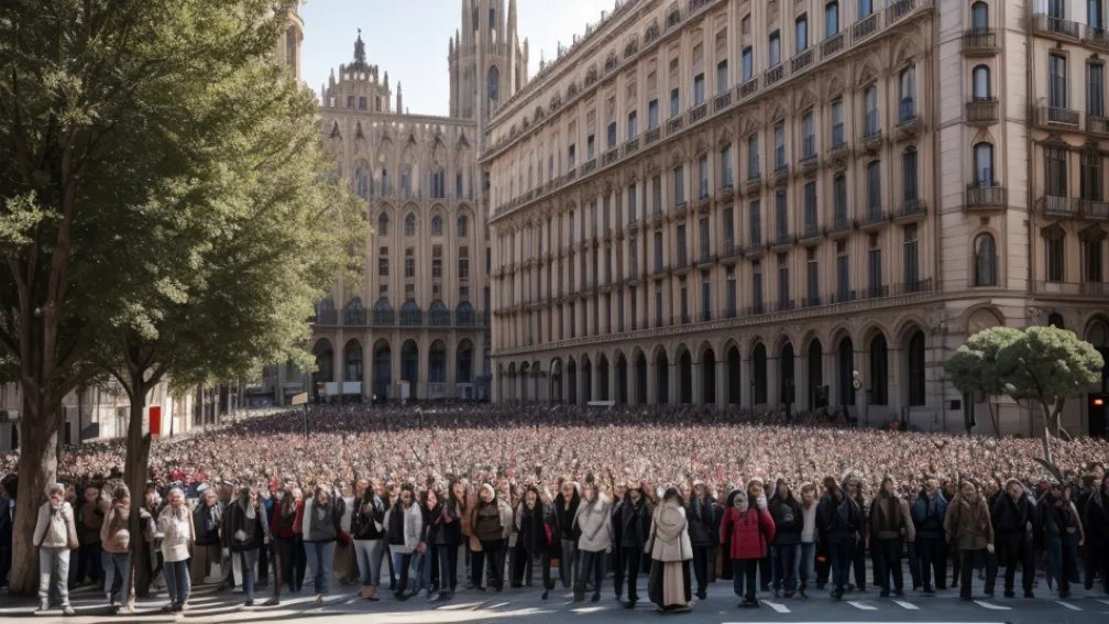 Barcelona: Primăria cere evacuarea locatarilor din imobilele ocupate ilegal din Vallcarca