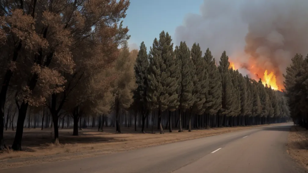 Incendiul de lângă Cordoba se reactivează și se extinde rapid