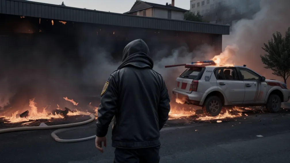 Bărbatul arestat pentru incendiile și jafurile din Lleida, eliberat de judecător: Ce se întâmplă?