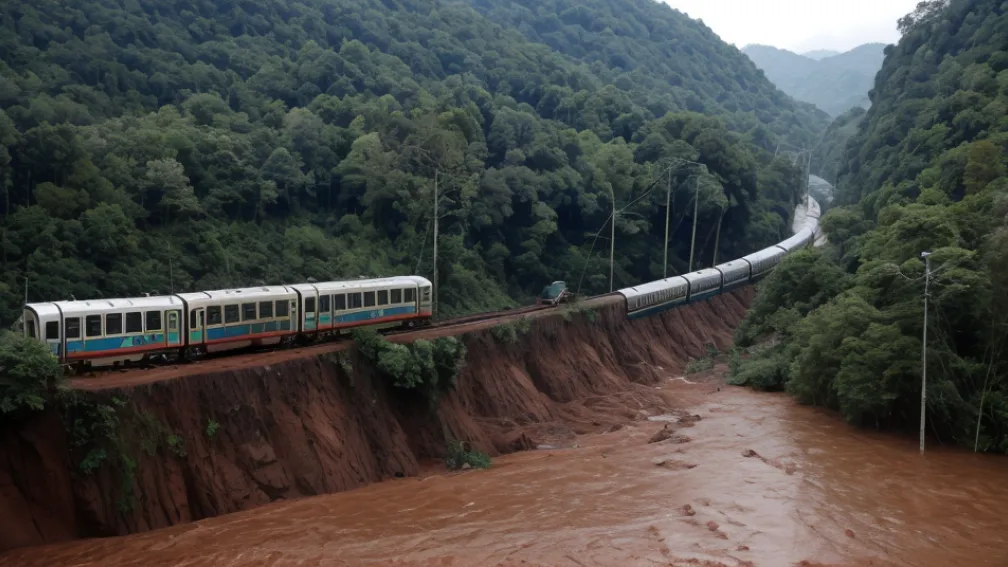 O alunecare de teren întrerupe circulația trenurilor Rodalies între Calaf și Cervera