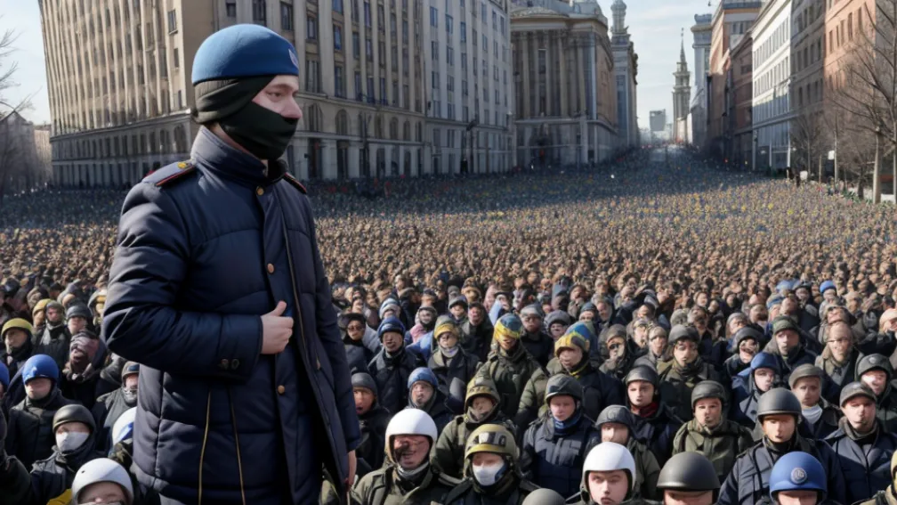 Proteste împotriva lui Zelenski: Ucrainenii ies în stradă din cauza luptei împotriva corupției