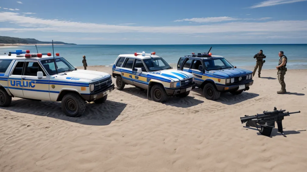 Garda Civilă sparge un transport de cocaină în Spania: Arme și 220 kg de droguri confiscate
