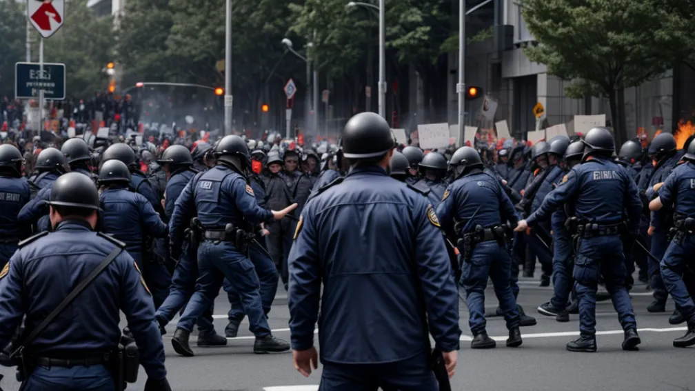 Proteste împotriva gentrificării în Mexico City se încheie cu violențe: "Afara străinii"