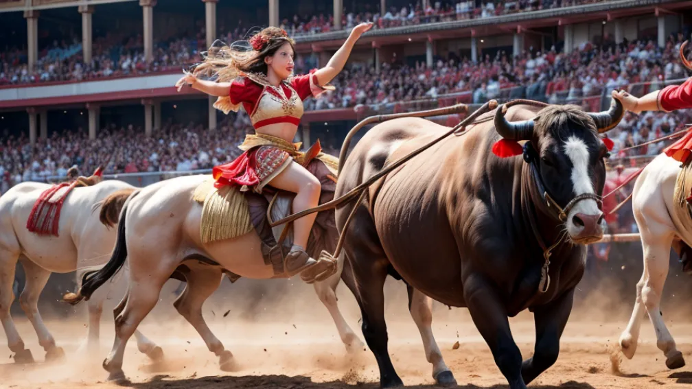 Guillermo Hermoso de Mendoza cucerește publicul la corida din Pamplona