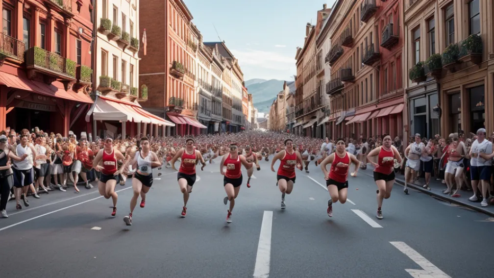 Encierro de San Fermín: Imagini spectaculoase de la prima cursă