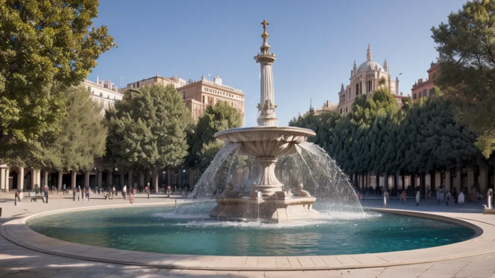 Barcelona: Fântâna Glòries, închisă din cauza lipsei de respect și a designului eșuat
