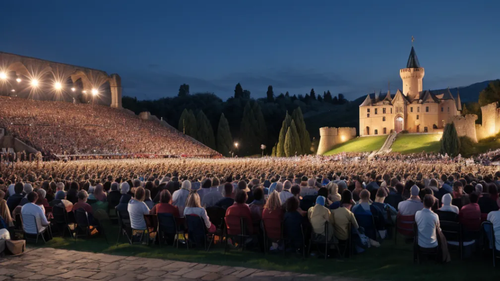 Festivalul "Nopțile Magice" la Castelul Pedraza: Muzică clasică sub cerul liber