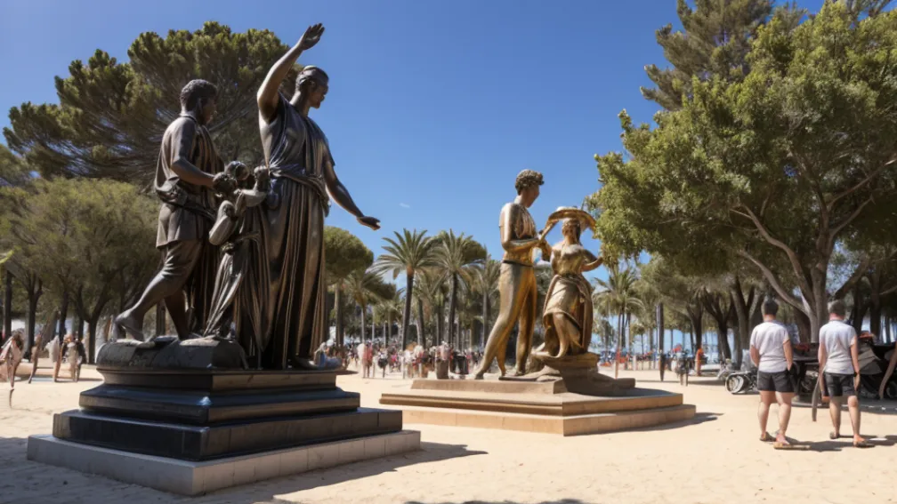 Un turist german reținut în Ibiza pentru deteriorarea unei sculpturi de 300.000 de euro