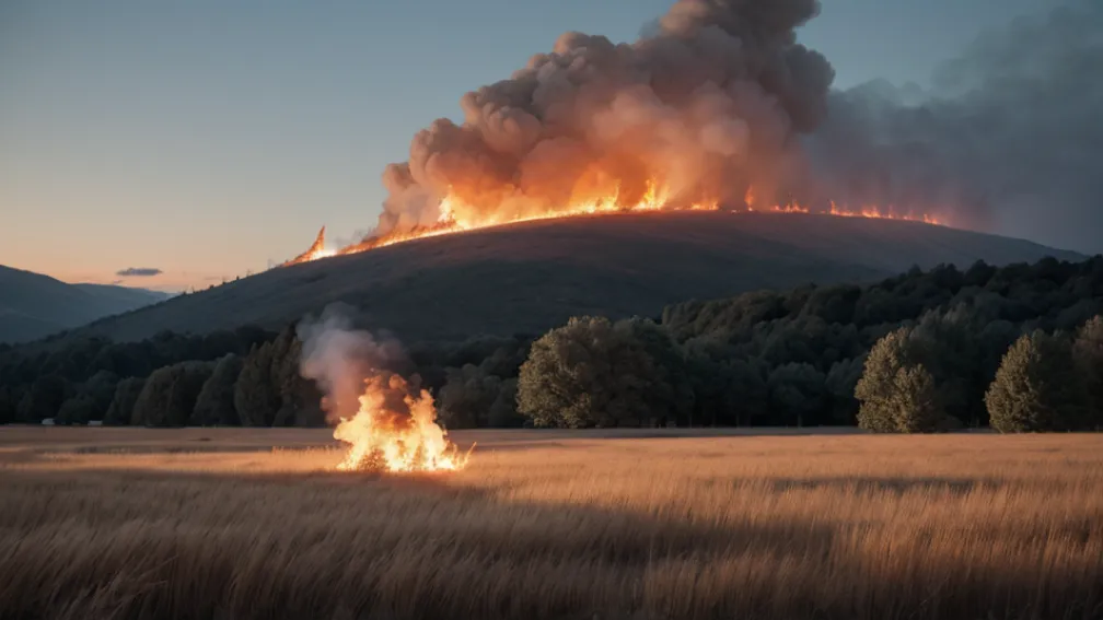 Doi bărbați investigați pentru incendii în Valladolid cauzate de neglijențe agricole