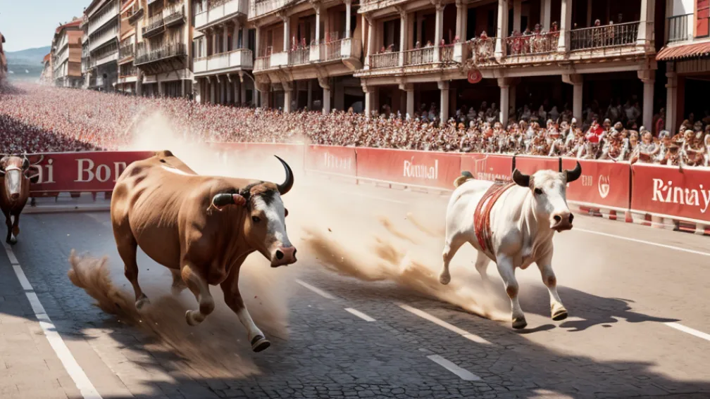 Al patrulea encierro de San Fermín: Taurii rapizi de la Victoriano del Río