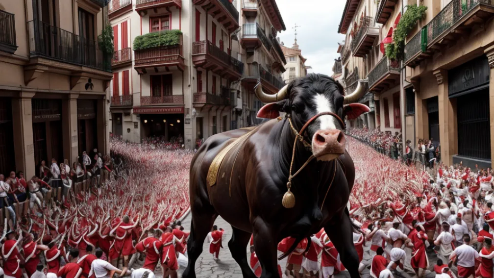 San Fermin: A patra cursă cu tauri în imagini