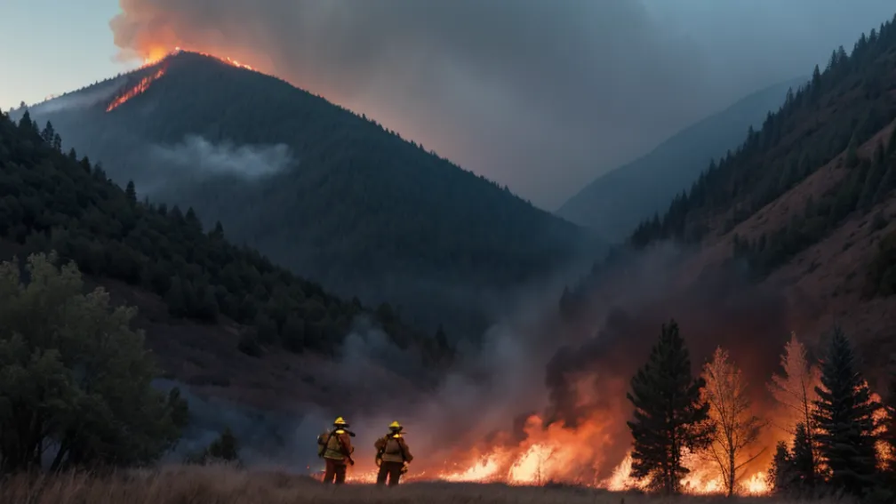 Un pompier forestier a murit în timpul stingerii incendiului de la Tarragona