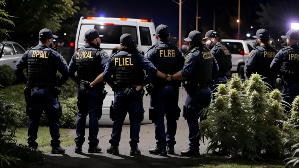Raid ICE în California: Arestări la plantații de canabis și proteste