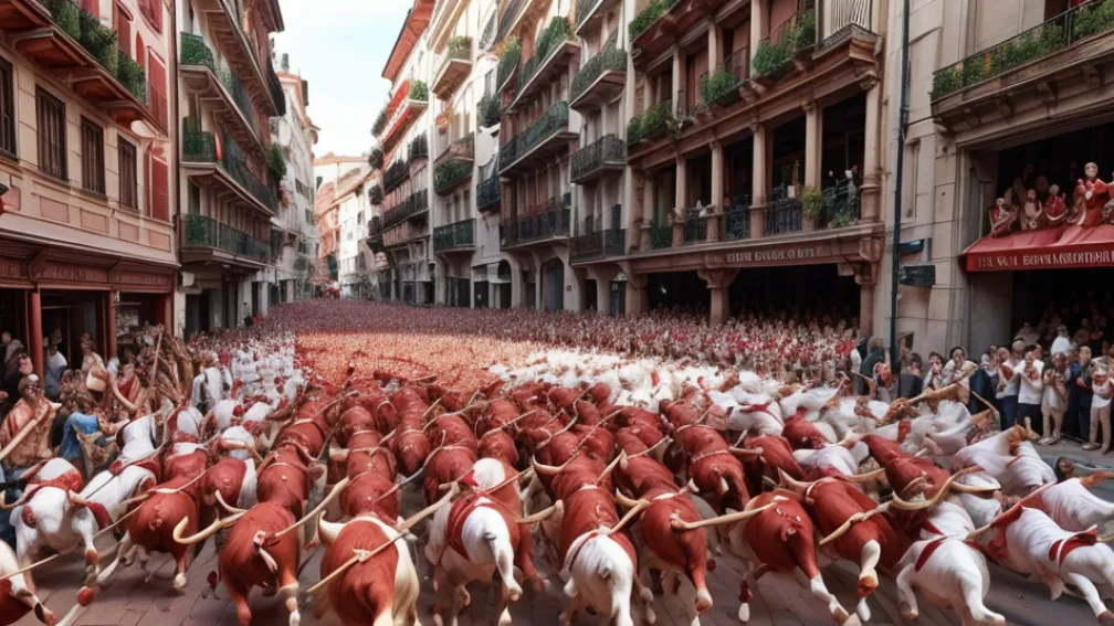 San Fermín 2025: Al șaselea encierro cu taurii lui José Escolar