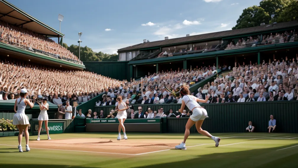 Incident la Wimbledon: Spectator deschide șampanie, dopul ajunge pe teren – Sinner a fost nevoit să-l adune