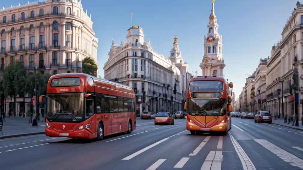Madridul reduce numărul de autobuze turistice pentru a decongestiona traficul