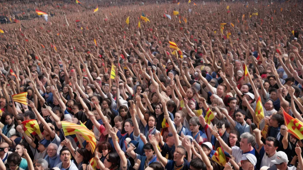 Catalonia la răscruce: Un sfert din alegători ar vota cu o forță de extremă-dreapta