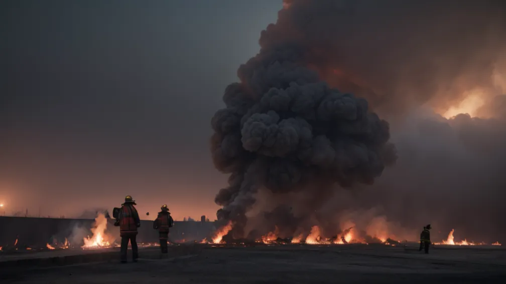 Incendiu în Tres Cantos: rezidenții așteaptă cu sufletul la gură vești despre casele lor