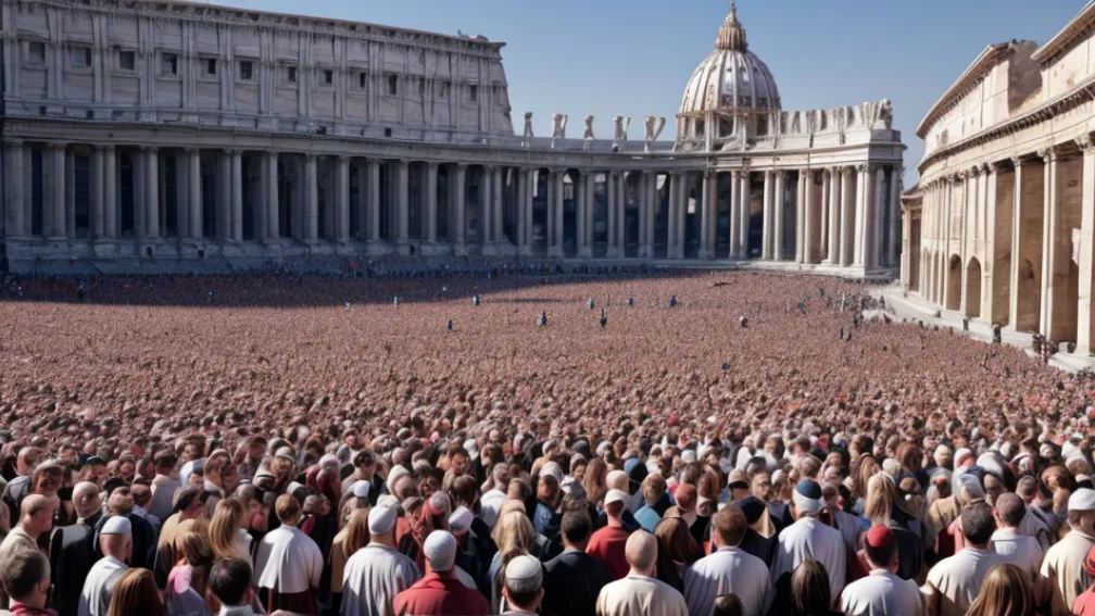Papa atrage un milion de tineri din întreaga lume la Roma: "Aspirați la lucruri mari!"