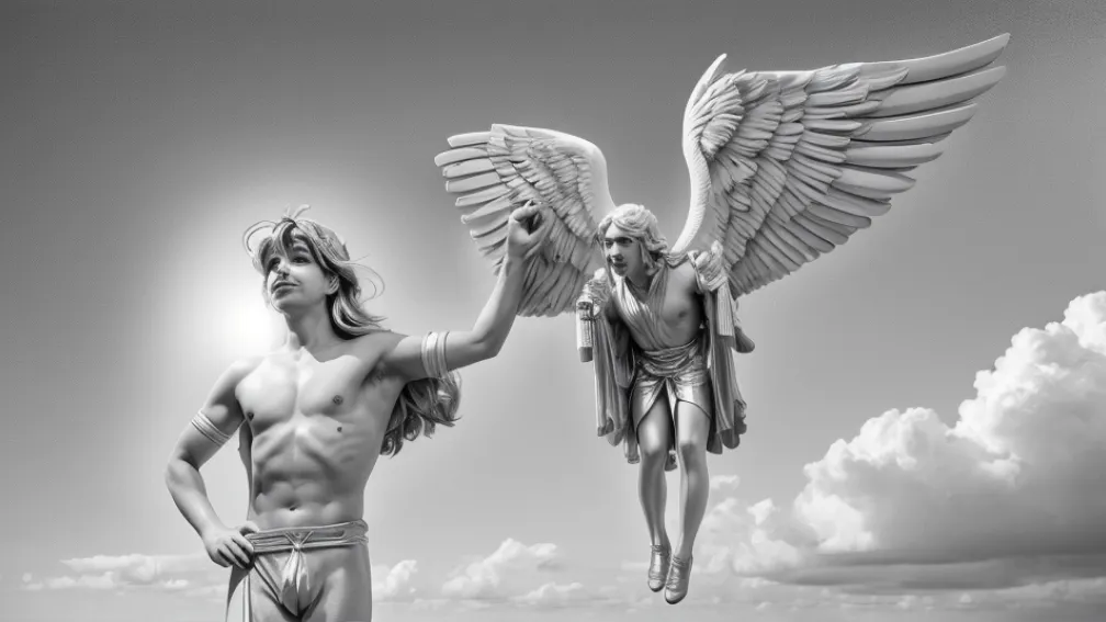 Riki Blanco: „Dédalo vinde aripi" - noua caricatură satirică a artistului