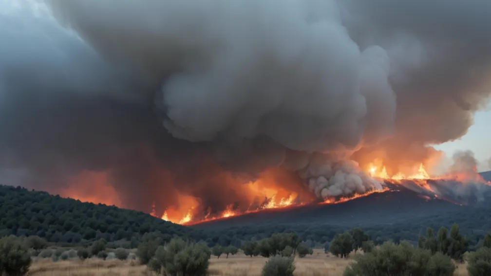 Scăderea temperaturilor reduce riscul de incendii în Spania, dar unele zone rămân în alertă