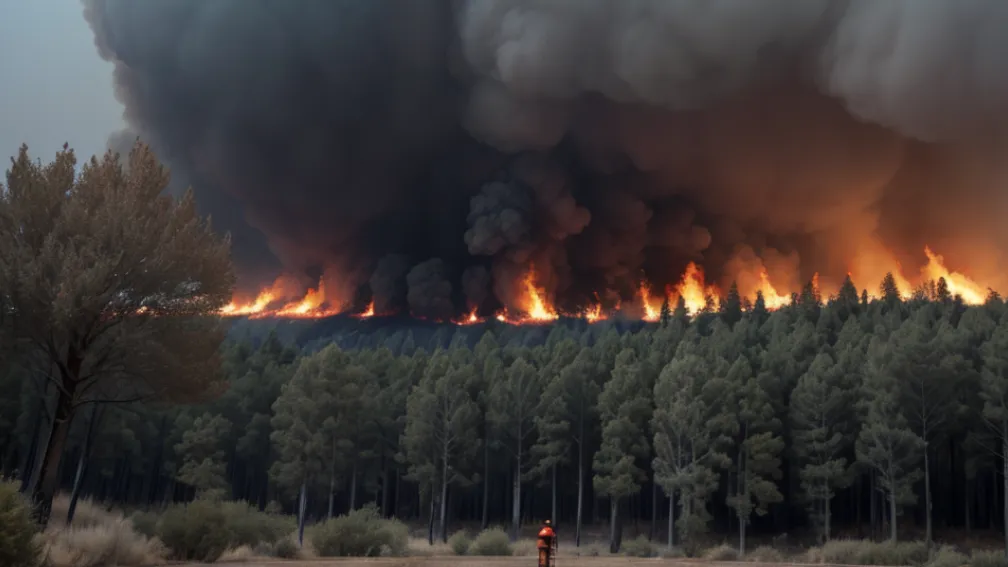 Incendiile forestiere din Spania scad, autoritățile sunt optimiste