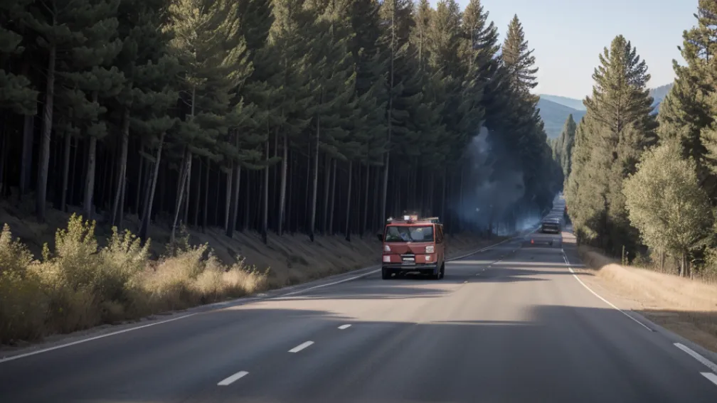 Incendiu major în Franța: o femeie decedată și autostrada A9 închisă