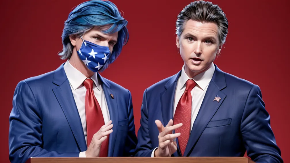 Guvernatorul Newsom adoptă stilul MAGA pentru a-i enerva pe susținătorii lui Trump