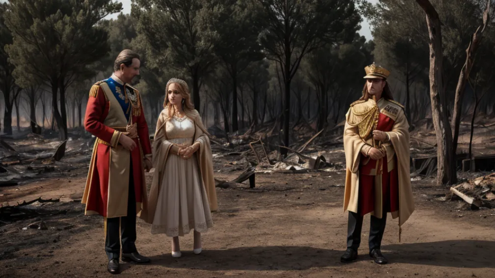 Regele Spaniei și Regina Letizia vizitează zonele afectate de incendii în Castilla y León: "Vrem să înțelegem nevoile oamenilor"