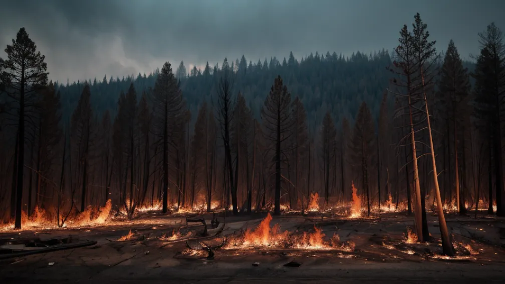Incendii forestiere în Spania: 160.000 de hectare afectate, sute de specii în pericol
