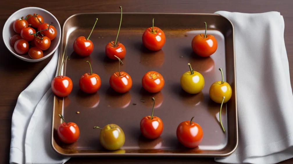 Roșii cherry coapte în friteuza cu aer: 4 rețete simple
