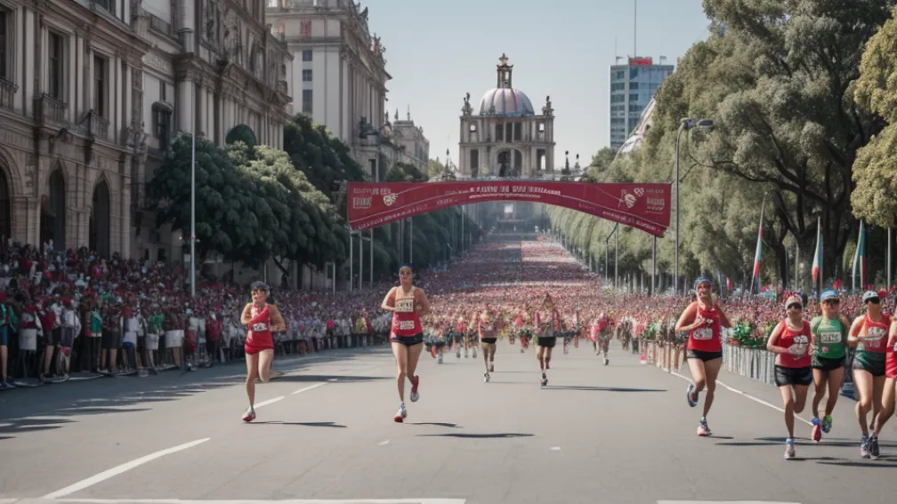 Maratonul din Ciudad de México 2025: Imagini spectaculoase de la eveniment