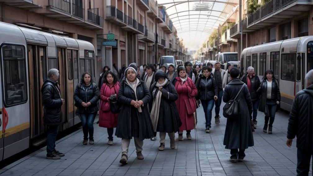 Locuitorii din Madrid se luptă pentru metrou: 20 de minute de mers pe jos până la cea mai apropiată stație – inacceptabil