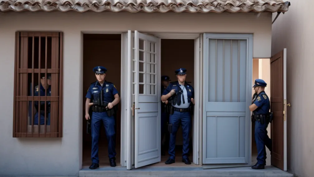 Un bărbat s-a baricadat într-o casă după ce și-a împușcat vecinul în Valencia