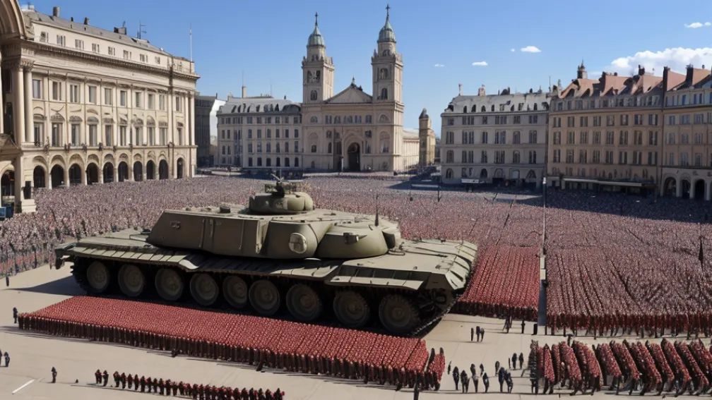 China își etalează puterea militară: paradă cu Putin și Kim Jong-un