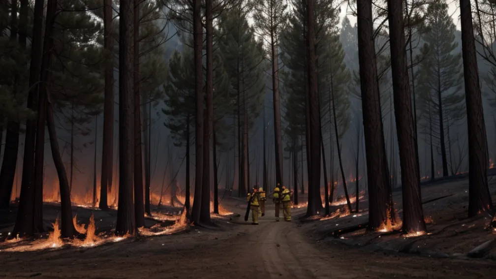 Spania a redus numărul de pompieri în 2024 în ciuda riscului ridicat de incendii forestiere