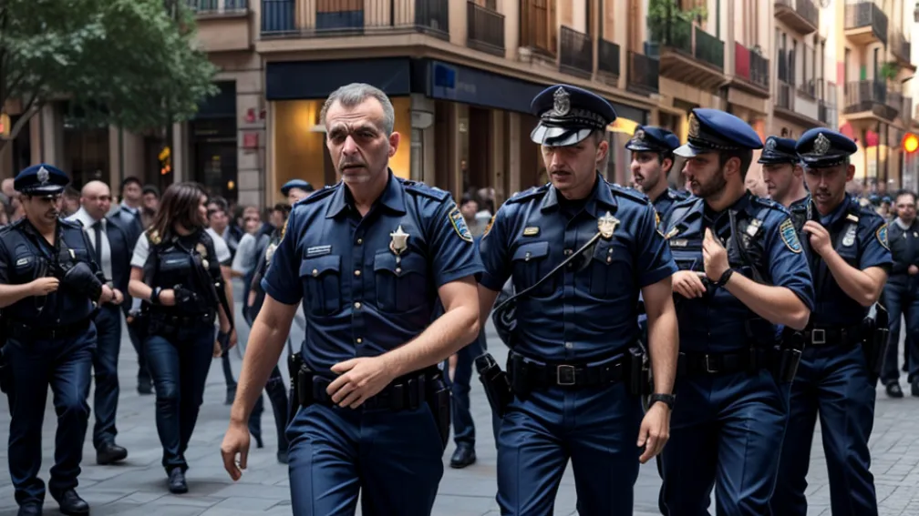 Un fugar italian, care a evadat dintr-un comisariat, a fost arestat la Barcelona