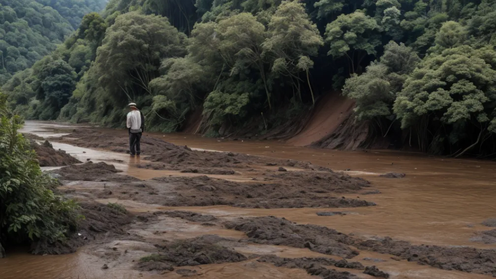 Ploile puternice provoacă alunecări de teren în Parcul Natural Montserrat