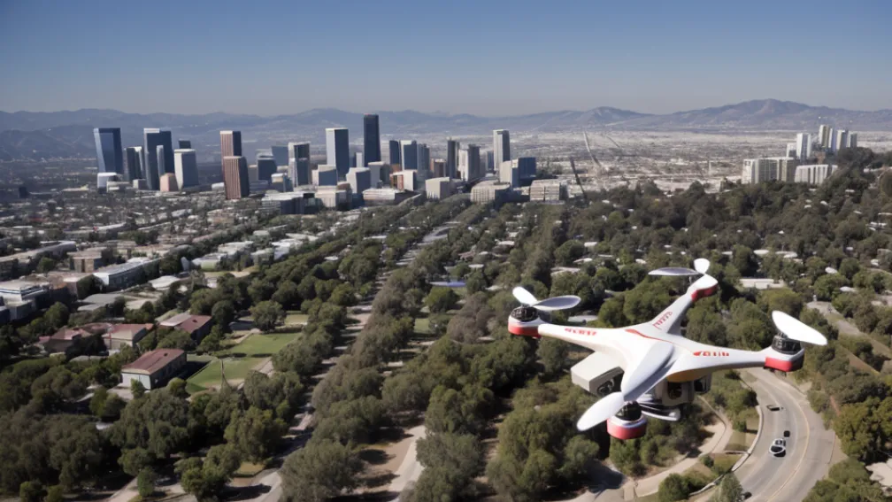 Dronele Predator trec de la patrularea frontierei la supravegherea protestelor din Los Angeles