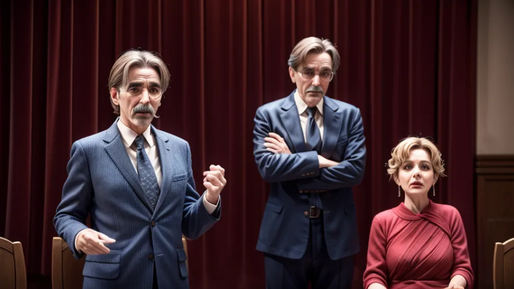 Imanol Arias și María Barranco în comedia "Mai bine să nu spui" la București
