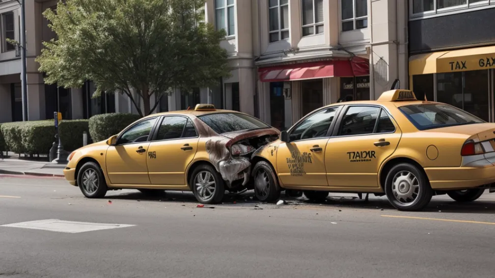 Un taximetrist fuge după ce a lovit un motociclist în Madrid: Poliția caută șoferul
