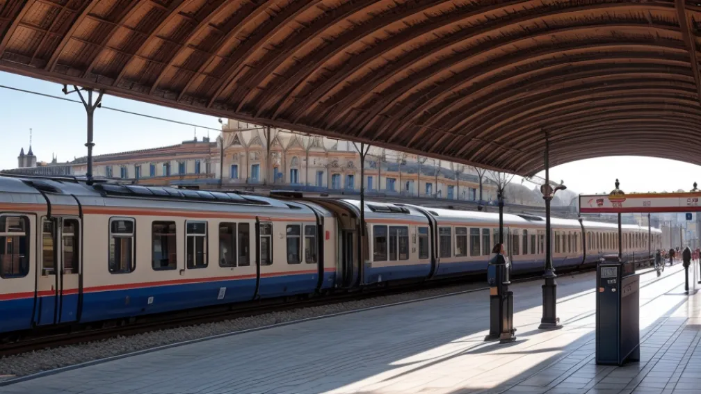 Defecțiune informatică: Trenurile din/spre Madrid sunt întârziate