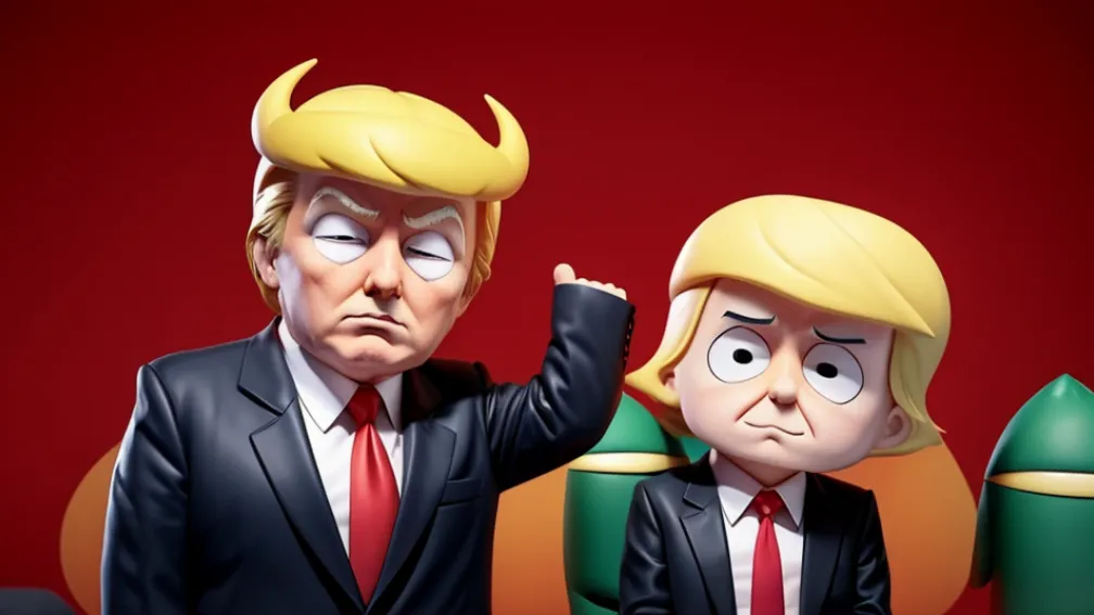 South Park îl ia la mișto pe Trump: președintele îl lasă gravid pe Satan în noul episod